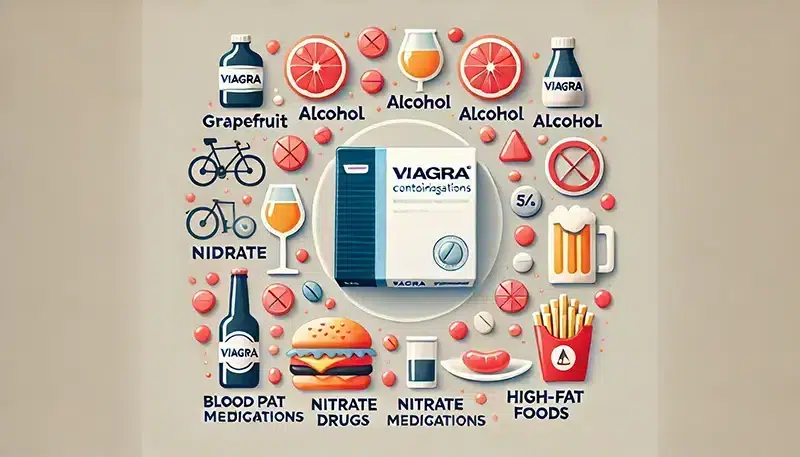 威而鋼不能跟什麼一起吃?