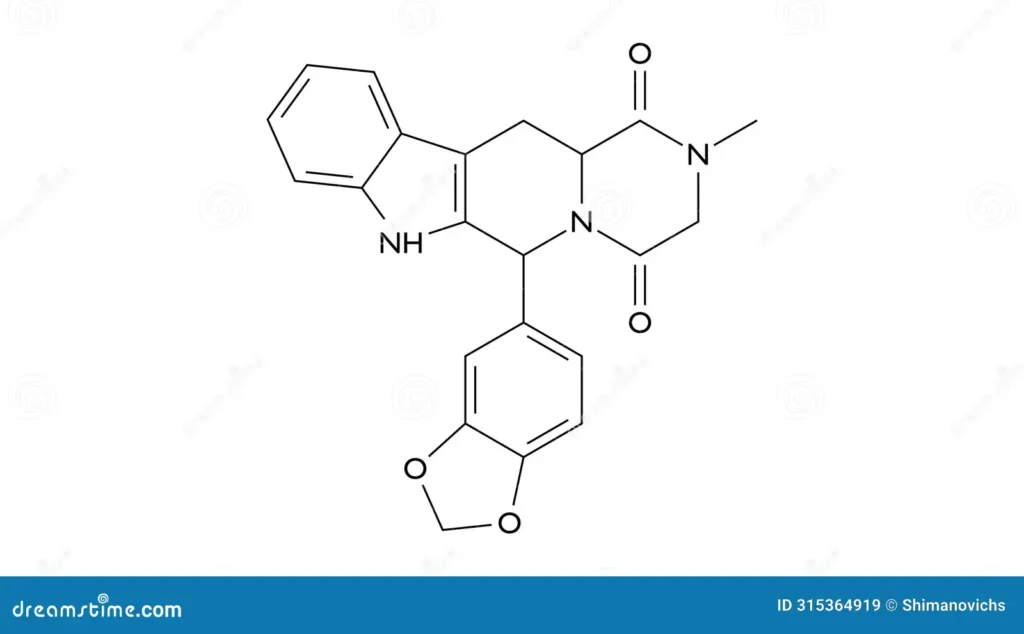 他達拉非分子式(Tadalafil)