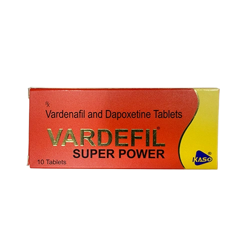 超級雙效樂威壯 K金 Vardefil Super Power 160mg 外盒正面